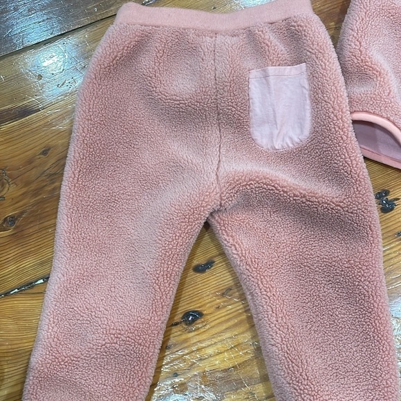 Zara Teddybear Cherry Nice Pink Sweat Suit  size 12 - 18 Months - Picture 5 of 6